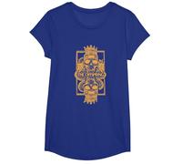 The Offspring Official Snake Maglietta, Ragazze, Blu Reale, M