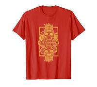 The Offspring Official Snake Maglietta, Uomo, Rosso, L