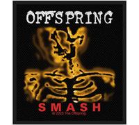 The Offspring Smash Woven Patch One Size Black/Yellow