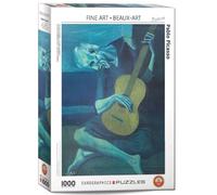 The Old Chitarrista Da Picasso 1000 Pezzi Puzzle 680mm x 480mm