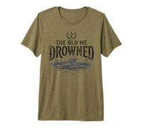 The Old Me Drowned - Nuova Vita Battesimo Trasformazione Tee 1 Maglietta Premium