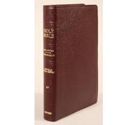 The Old Scofield Study Bible – Versione King James – Edizione classica – Pelle rigenerata bordeaux