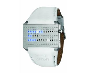 The One CAPITAL IRSQ102BW1WH - Orologio da polso, cinturino in pelle