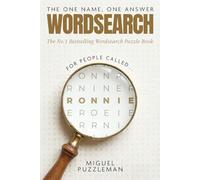 The One Name, One Answer Word Search: Ronnie Edition