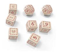 The One Ring RPG White Dice Set