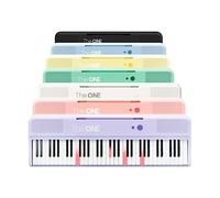 The ONE Smart Keyboard COLOR 61 tasti Digital Piano, tastiera portatile per principianti, 256 toni sonori, 64 polifonia, luci LED integrate e app gratuite (viola)