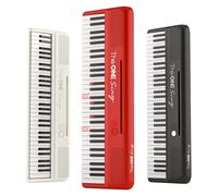 The ONE Smart Piano Sing, 61 tasti tastiera pianoforte per canto e pratica, pianoforte elettrico per amanti della musica e principianti (rosso)