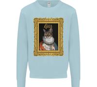 The One Vero Gatto King Divertente Bambini Felpa Maglione