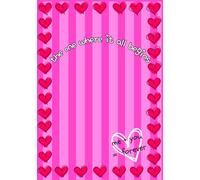 The One Where It All Begins Composition Notebook: Carry Your Heart (and your sweet notes) With You | Pink Journal | College Ruled | 100 Pages