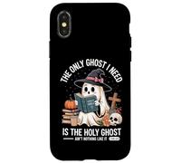 The Only Ghost I Need Is The Holy Ghost Halloween Custodia per iPhone X/XS