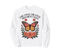 The Only Orange Monarch I Want Tshirt Butterfly Protest Felpa