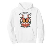 The Only Orange Monarch I Want Tshirt Butterfly Protest Felpa con Cappuccio