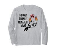 The Only Orange Monarch I Want We Only Need One No Kings USA Maglia a Manica