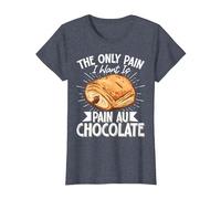 The Only Pain I Want Is Pain Au Chocolate Maglietta, Donna, Pervinca, L