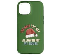 The Only Red Hat Permesso Retro Santa Anti Trump Natale Custodia per iPhone 15