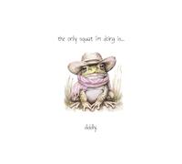 'The Only Squat I'm Doing Is Diddly' Meme Journal | Frog Cowboy Themed Notebook: For Writing, Sketches and Doodles | 6x9 Inches Paperback | 100 Pages Mix of Lined and Blank