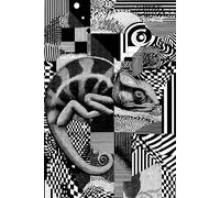 The Optical Chameleon Dot Grid Notebook - Surreal Geometry for Creative Camouflage: A 200-Page Dot Grid Journal for Drawing, Designing, and Disguising Ideas