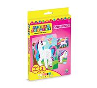 The Orb Factory Sticky Mosaics-Mosaico Adesivo Unicorni, Colore colorato, Taglia Unica, 51044