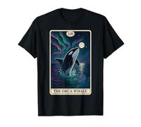 The Orca Whale Tarot Card Maglietta