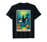 The Orca Whale Tarot Card Maglietta