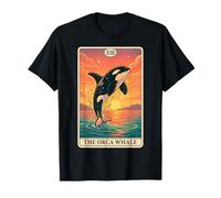 The Orca Whale Tarot Card Maglietta