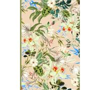 The orchid and leaf vintage journal