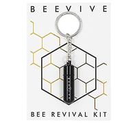 The Original Bee Revival Kit - Portachiavi nero contenente uno sciroppo di cibo per api per aiutare un'ape stanca. Regalo adatto alle api per gli amanti della natura, Nero , Taglia unica