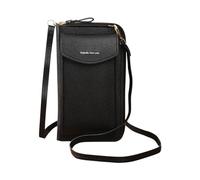 The Original Clutch Wallet Trendy Mobile Phone Bag Korean Fashion Large Capacity Double Layer Wallet Multi Functional Women Crossbody Bag Easy Wallets For Women Small Easy Wallet (BK2, One Size)