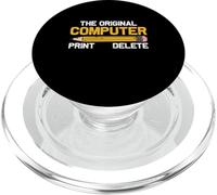The Original Computer Humor Graphic Print-Cancellare Matita PopSockets PopGrip per MagSafe