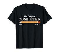 The Original Computer Print Delete Computer Programmer Maglietta
