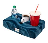 The Original Cup Cozy Pillow Gray-As Seen on TV-The World's Best Couch/Bed/Car Cup Holder for Drinks/Snacks/Remotes! Teal