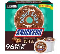 The Original Donut Shop Snickers Coffee, Keurig - Capsule K-Cup per porzione singola, caffè aromatizzato, 12 pezzi
