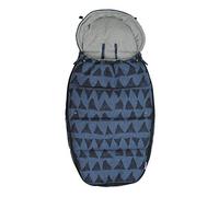 The Original Dooky 126938 Sacco Passeggino, Blu Con Triangoli Blue Tribal