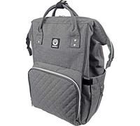 The Original Dooky 128200 Zaino Capiente Borsa Mamma Multifunzione con Fasciatoio Portatile per il Cambio per Neonato, Grigio Melange - 500 ml