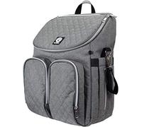 The Original Dooky 128201 Zaino 2 in 1 con Tracolla Borsa Mamma Multifunzione con Fasciatoio per il Cambio per Neonato Grigio, Grigio Melange - 200 ml