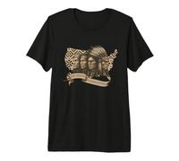 The Original Foundation Fathers Native American Chiefs Vintage Maglietta Premium