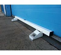 The Original Garage Door Defender - Sistema di bloccaggio con lucchetto e bulloni, colore: Bianco