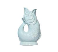 The Original Gluggle Jug - Caraffa per Eau de Nil Glug in formato XL, 28 cm, 1,4 l, caraffa decorativa a forma di pesce, caraffa decorativa per acqua, cocktail, vino e gin - realizzata a mano in Gran