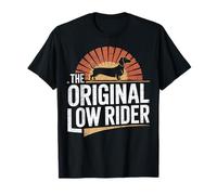 The Original Low Rider - Proprietario di Animali Domestici per Amanti dei Cani Bassotto Maglietta