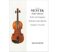 The original SEVCIK for Violin. Tonleitern und Akkorde: Scales and Arpeggios