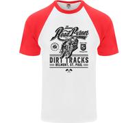 The Original Strada Bruciatore Motociclista Uomo S/S Baseball T-Shirt