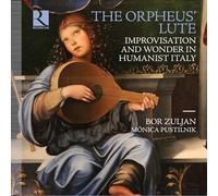 7471092 Audio Cd Bor Zuljan: The Orpheus Lute. Improvisation And Wonder In Human