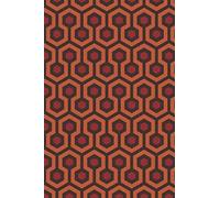 The Overlook Hotel Notebook: 100 page Shining Carpet Pattern Journal Diary Horror Movie Gift