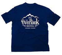 The Overlook Hotel Shining Logo T-Shirt, blu navy, S