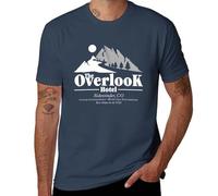 The | Overlook | Hotel | The | Shining | Stanley | Kubrick | King, Maglietta da uomo, Stile blu navy, L