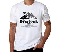 The Overlook Hotel The Shining Stanley Kubrick King, Part 2, maglietta da uomo, Stile bianco, L