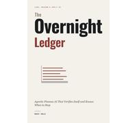 The Overnight Ledger: Agentic Finance AI That Verifies Itself and Knows When to Stop