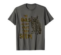 The Owls Are Not What They Seem Owl Amante Regalo Maglietta
