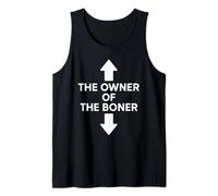 The Owner of the Boner - Statement con freccia e puntina Canotta