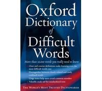 The Oxford Dictionary of Difficult Words